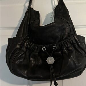 Vintage Michael Kors Elegant Black slouchy Hobo Bag